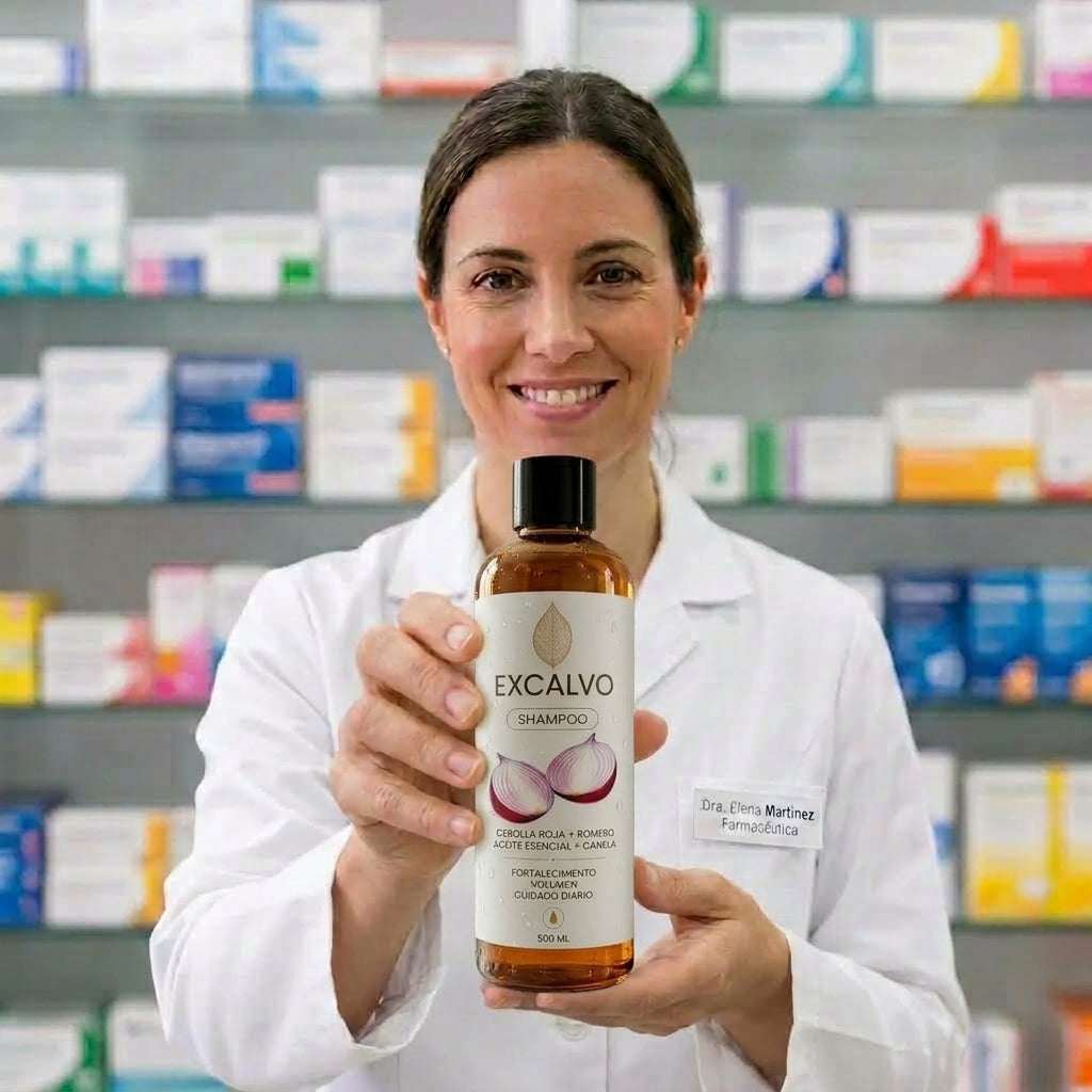 EXCALVO™ Shampoo Anticaída y Crecimiento