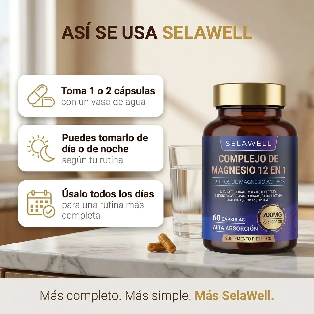 Complejo de Magnesio 12 en 1 – SelaWell