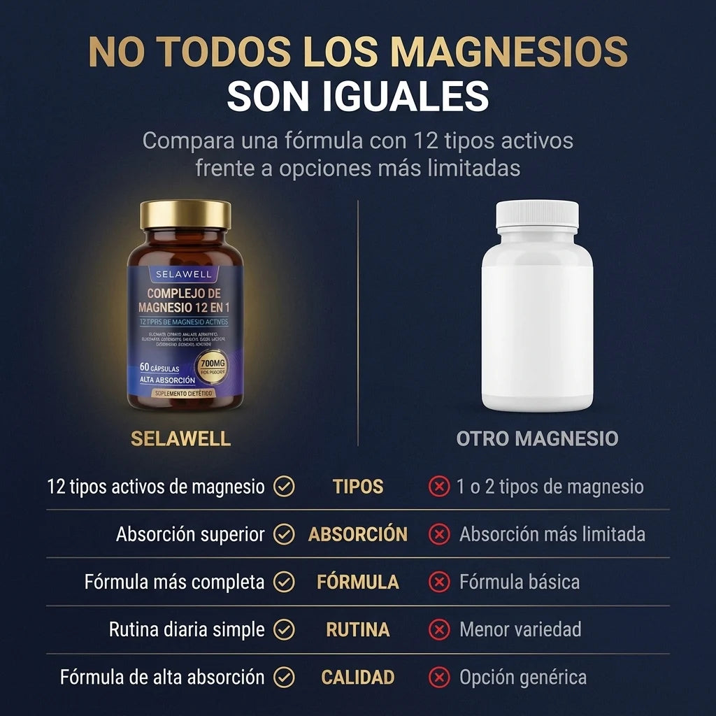 Complejo de Magnesio 12 en 1 – SelaWell